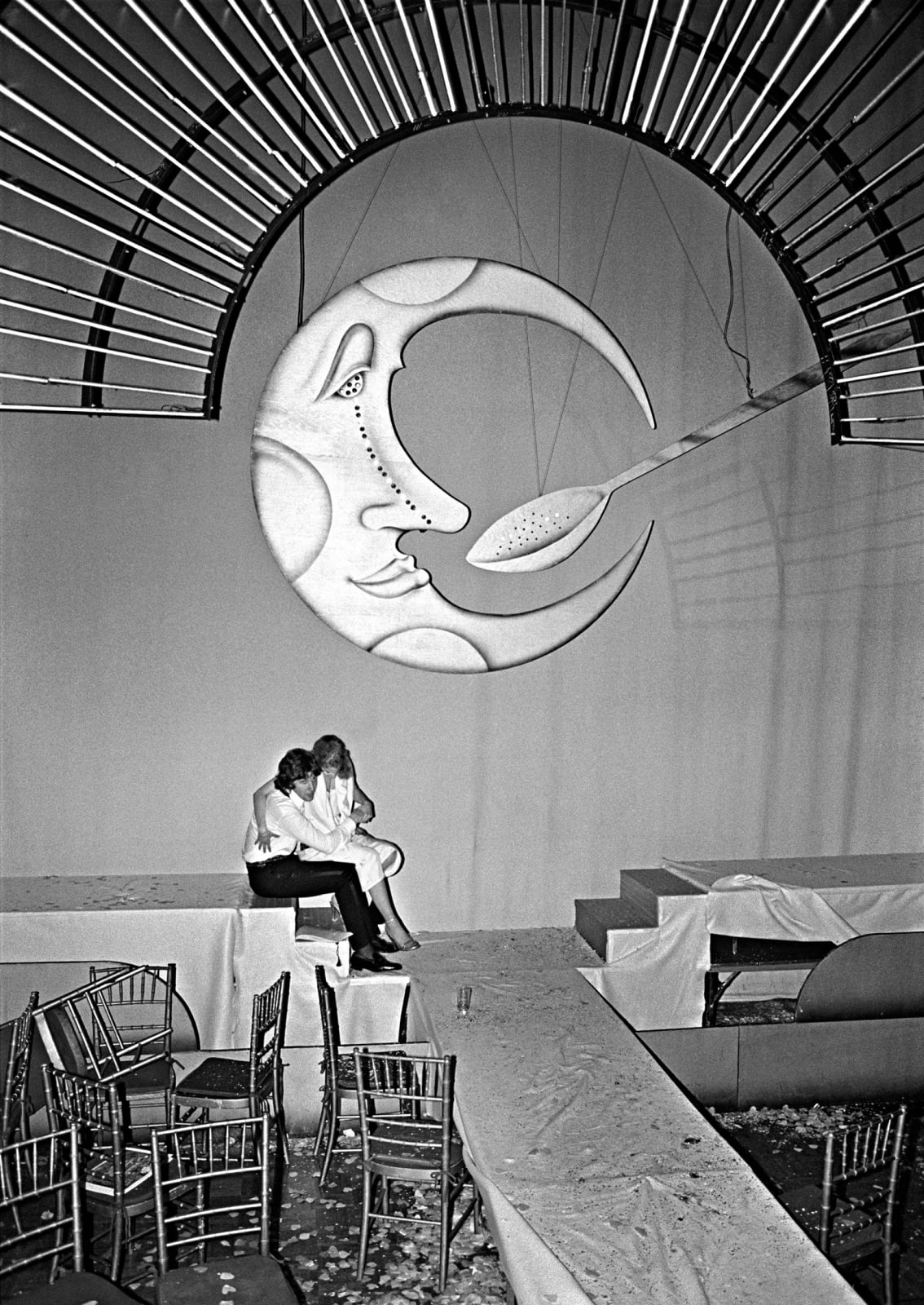 Bill Bernstein, Studio 54, Moon and Spoon, 1977