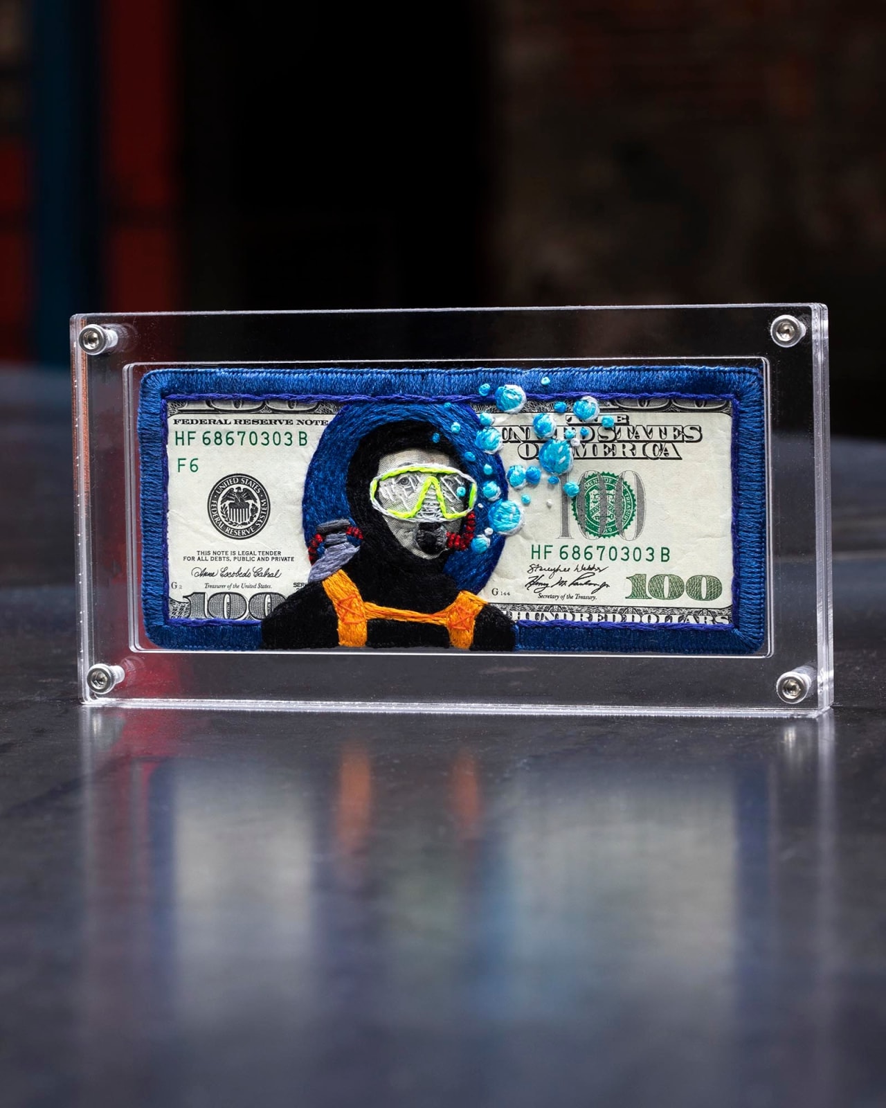 Stacey Lee Webber, Ben Franklin Scuba Diver, 2022