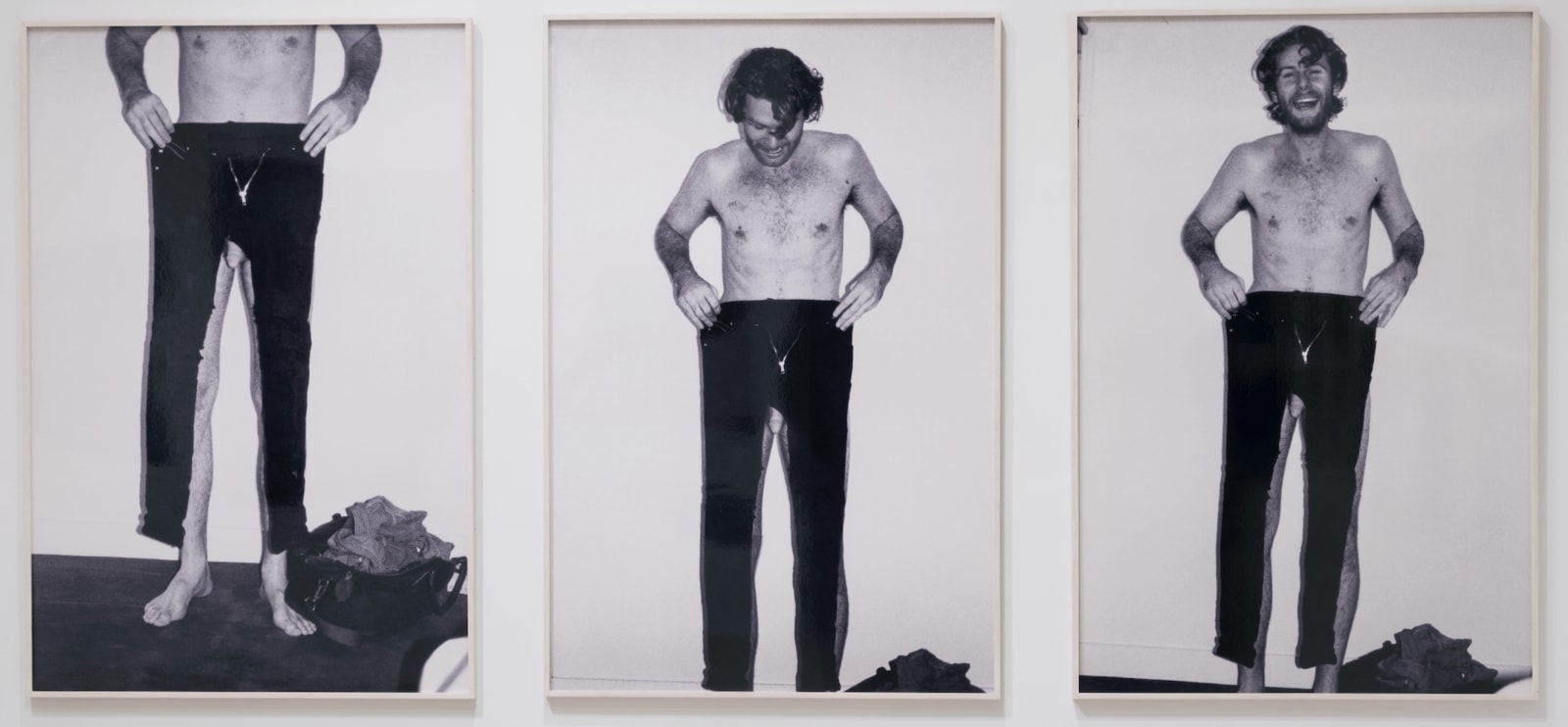 Dash Snow, Dan’s Pants (Triptych), 2006-2007
