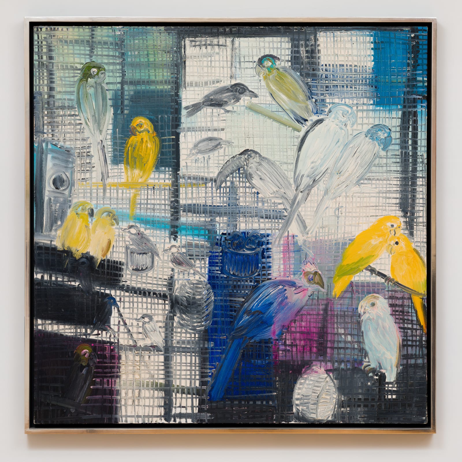 Hunt Slonem, Queen of Bavaria/Ice Age, 1989