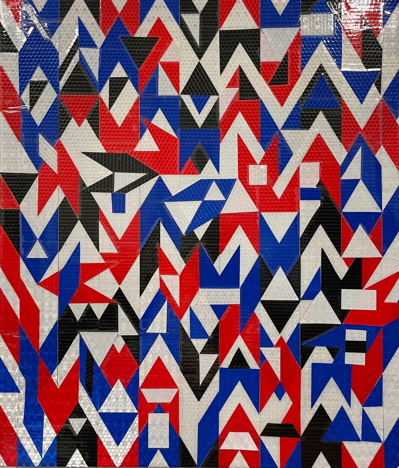 Brian Kenny, Red Blue Reflective, 2021