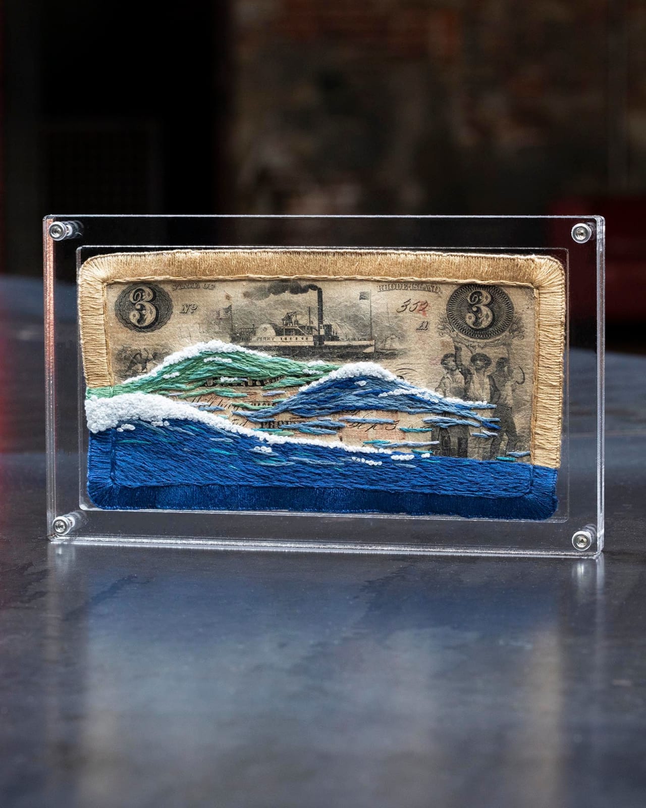 Stacey Lee Webber, Obsolete Bill: Rhode Island Ocean, 2022