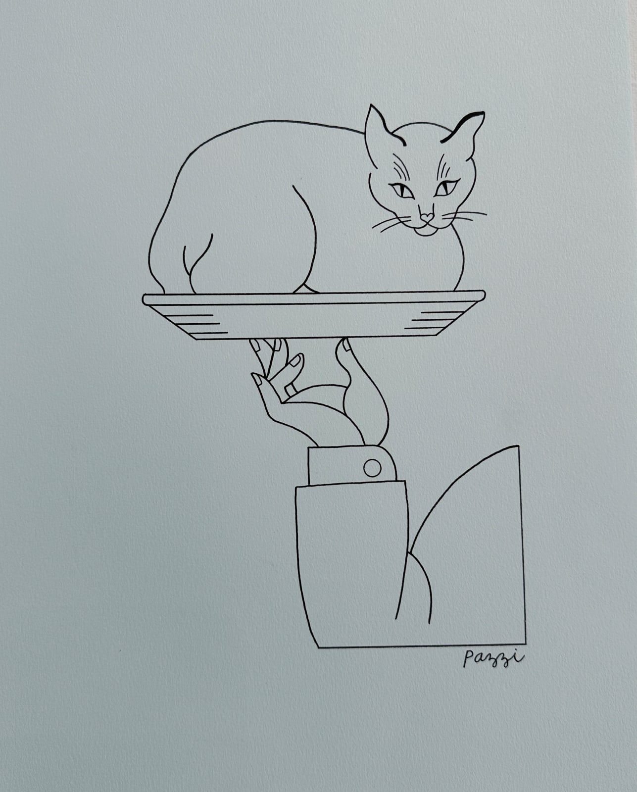 Alberto Pazzi, Untitled Drawing # 10, 2023