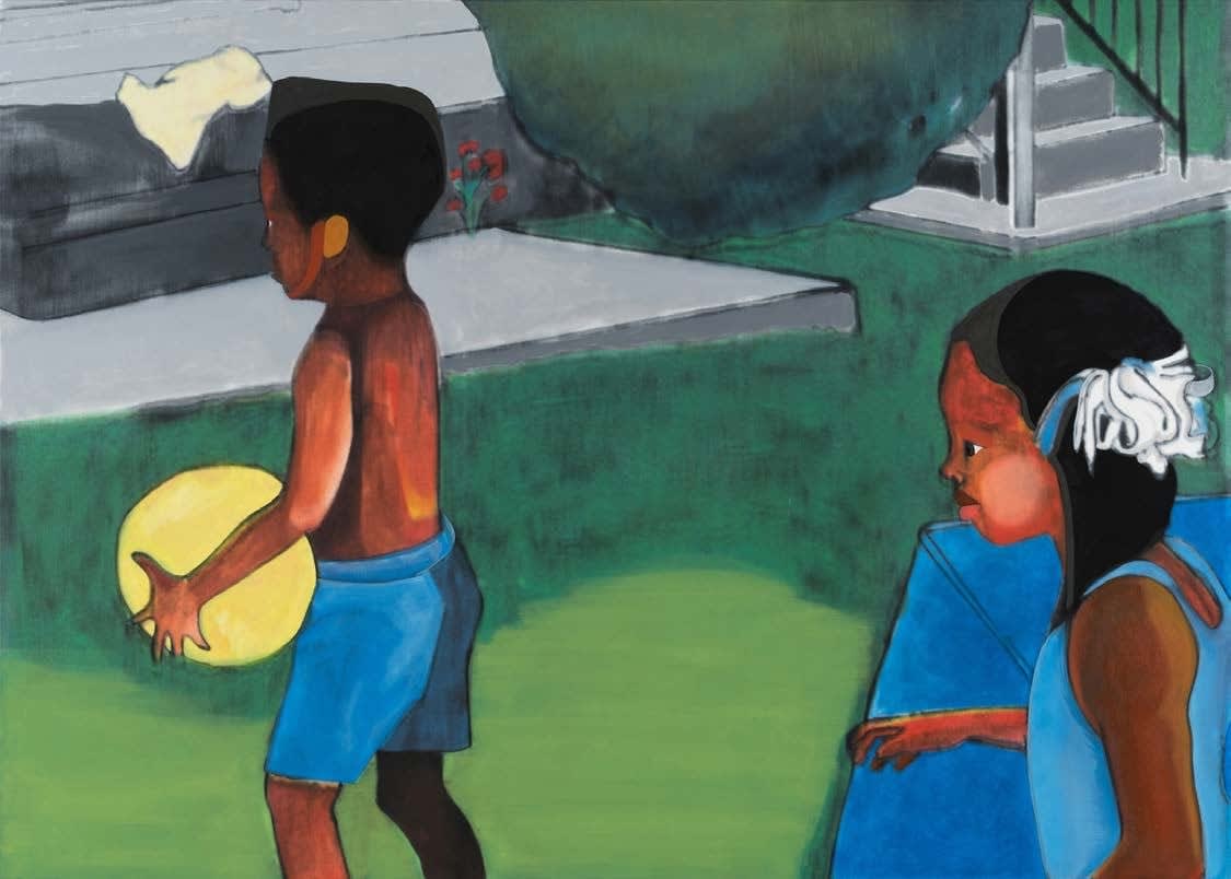 Derrick Adams, Family Portrait #9, 2019