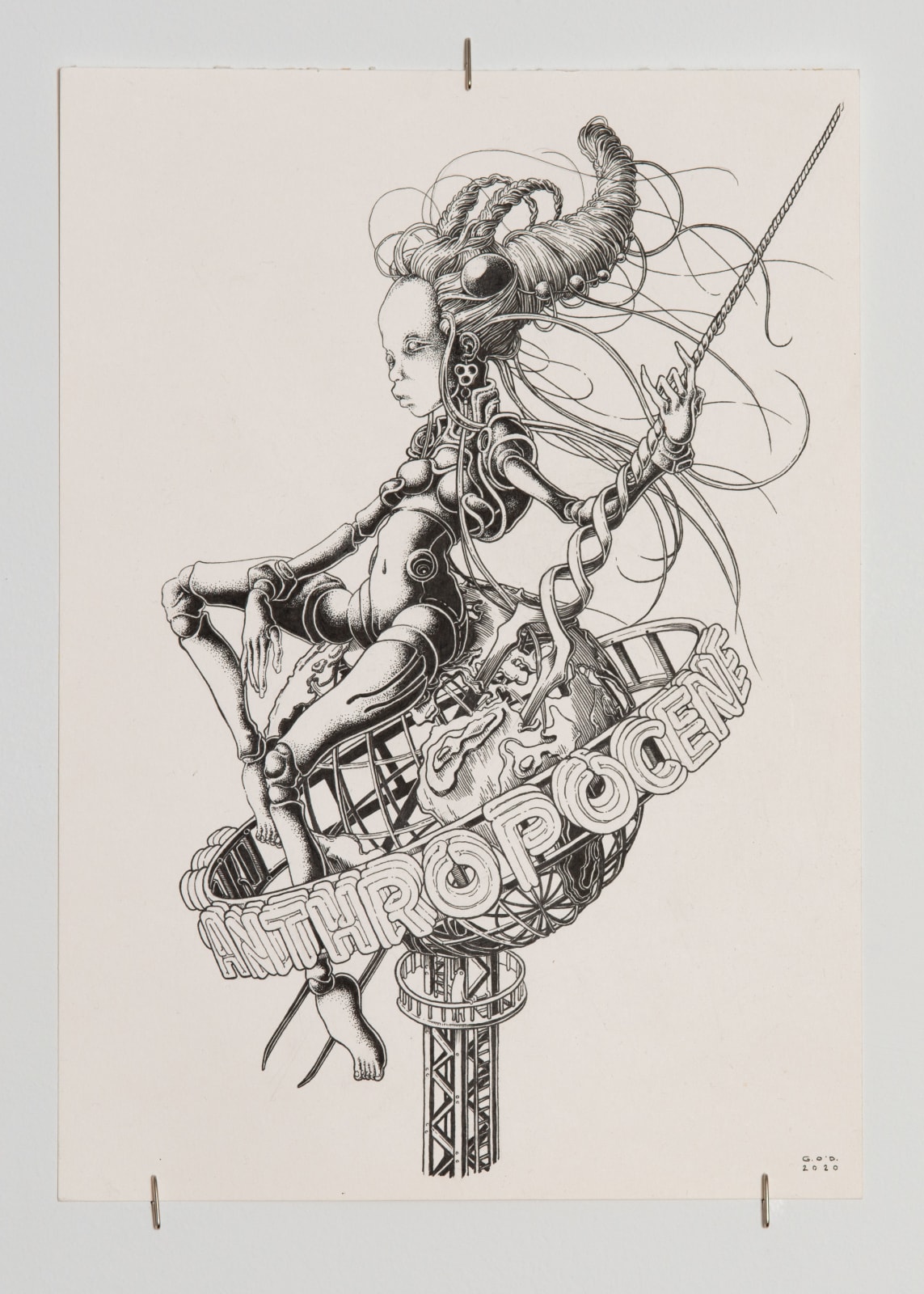 Carles García O’Dowd, Goddess of Anthropocene (Grimes), 2020