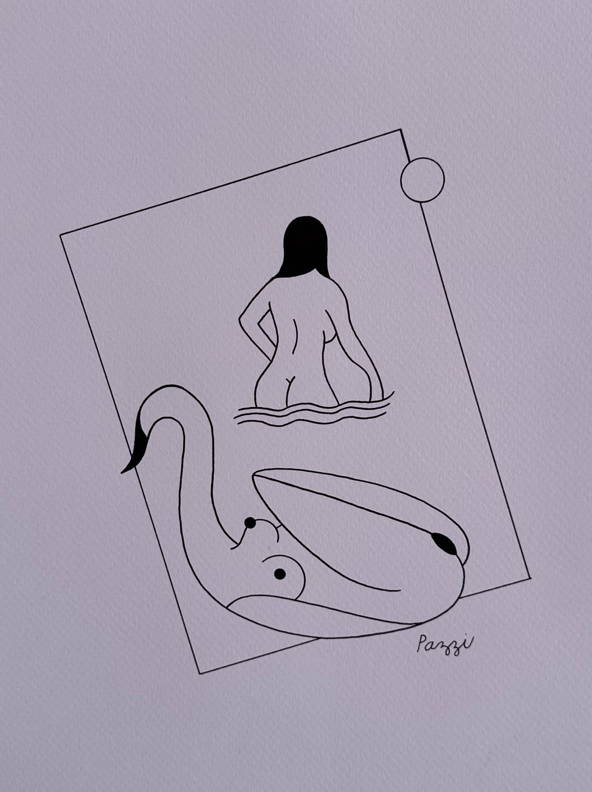 Alberto Pazzi, Untitled Drawing # 5, 2023