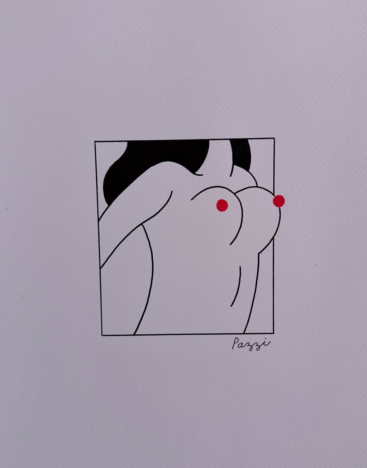 Alberto Pazzi, Untitled Drawing # 3, 2023