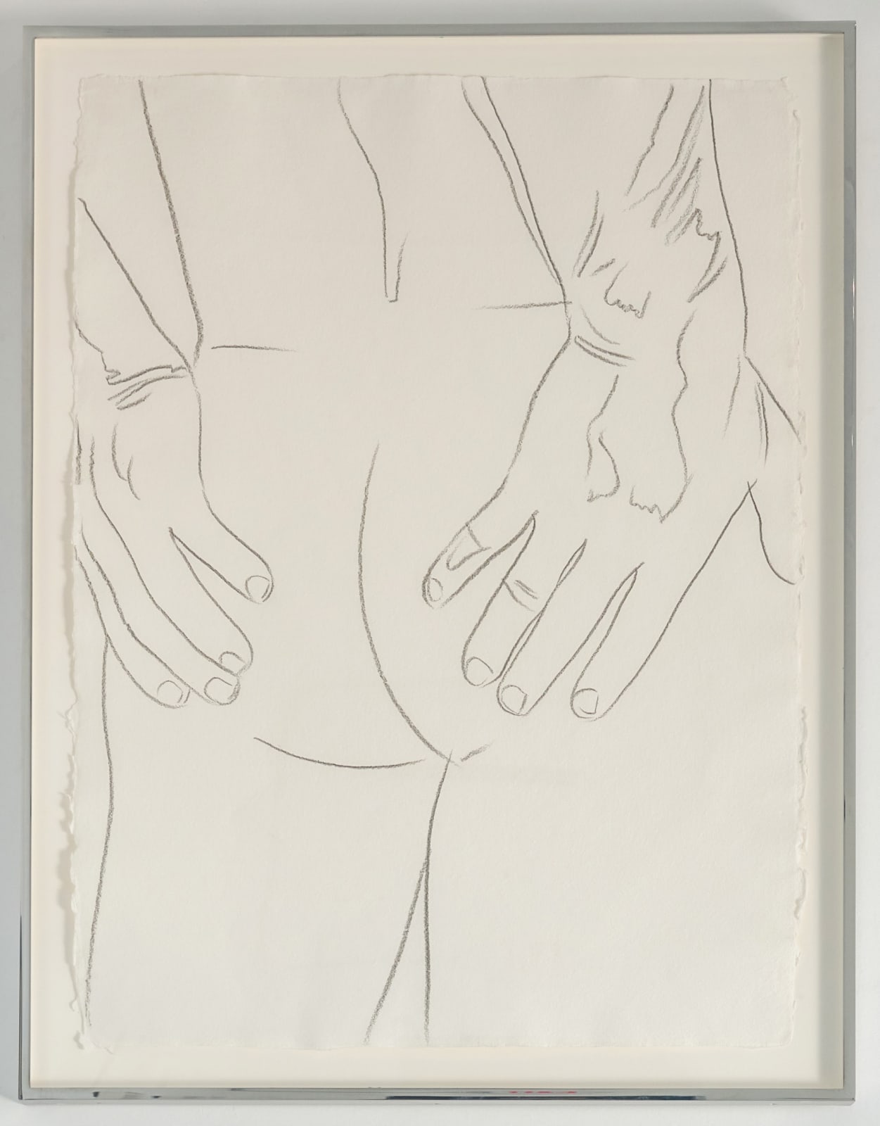 Andy Warhol, Male Nude, drawn circa 1981-1983