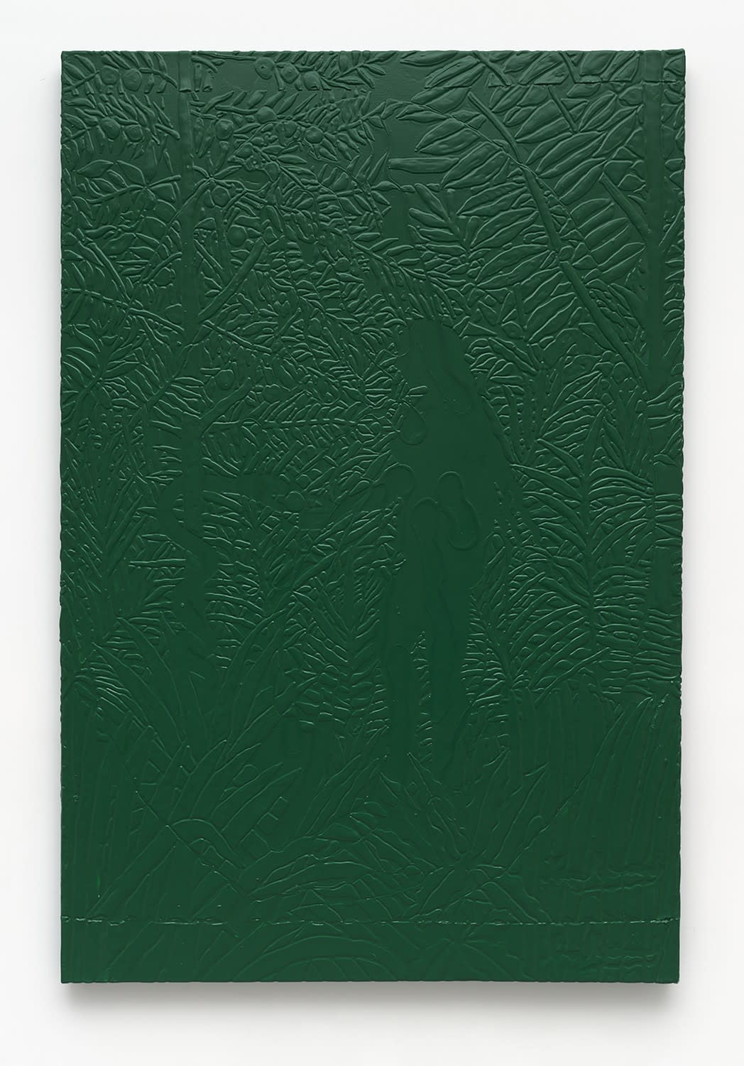 Michael Assiff, Untitled (Henri Rousseau, "Eve and the Serpent"), 2014