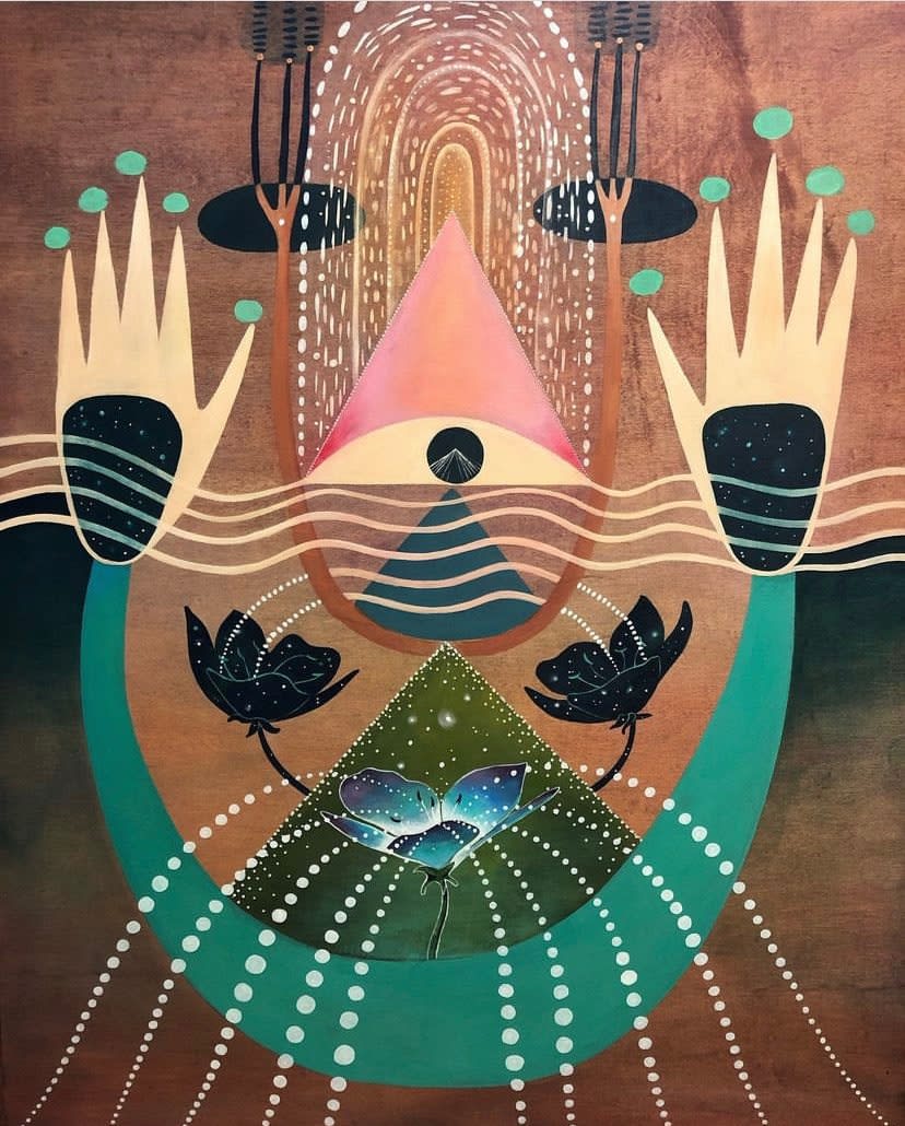 Sarah Mathilda Stewart, Ten of Swords: Baby Blue Eyes, 2019