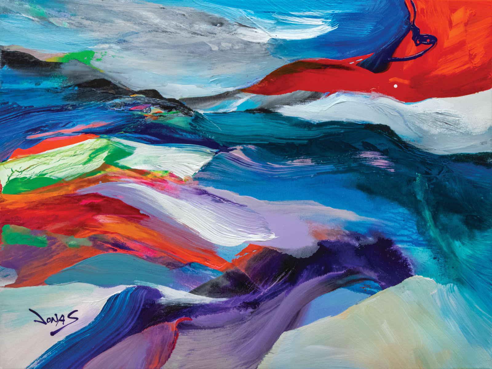Jonas Gerard (1941-2020), Beyond Landscape #14, 2019