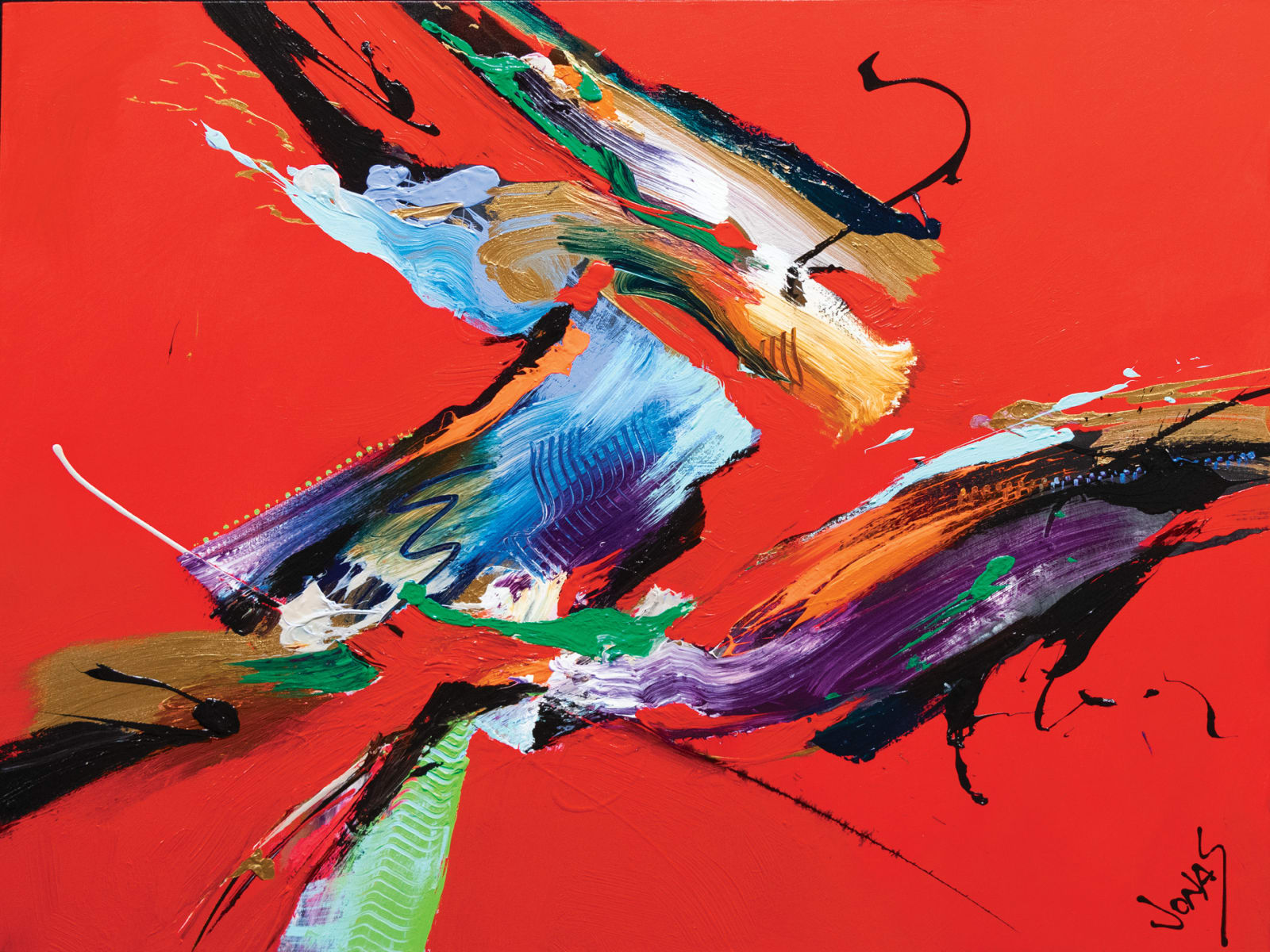 Jonas Gerard (1941-2020), Passionately United #2, 2019