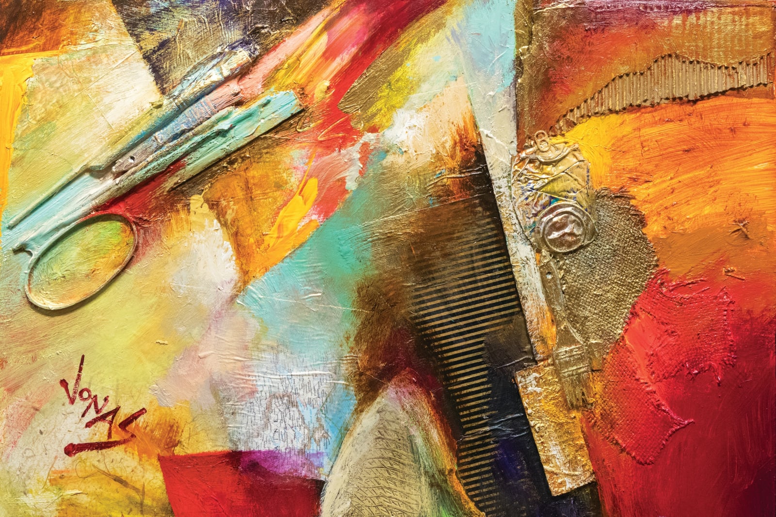 Jonas Gerard (1941-2020), Beyond Time & Space VII