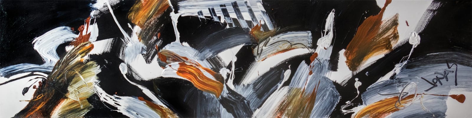 Jonas Gerard (1941-2020), Rhythm Noir #1, 2019