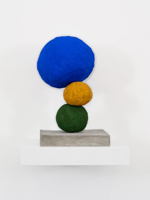 Annie Morris, Stack 3, Ultramarine Blue, 2021