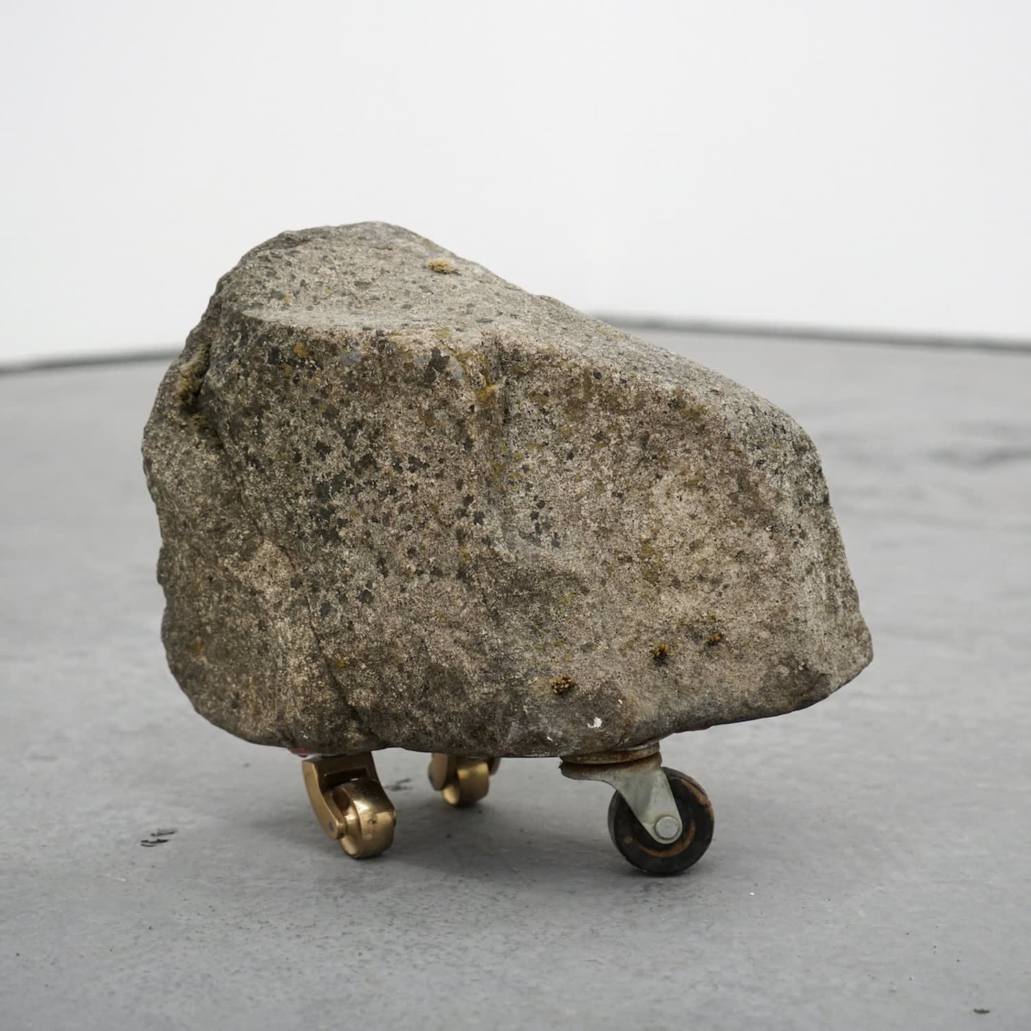 Hilary Jack, Rock, found objects, 2022