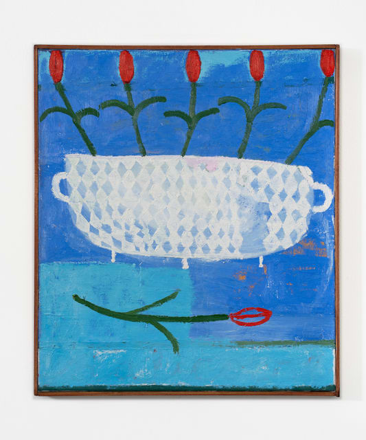 Galina Munroe, Bowl of Red Blooms, 2021