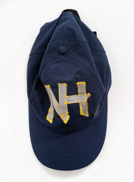 Neil Haas, Navy cap (Peter), 2018