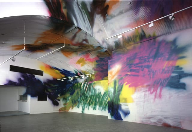 Katharina Grosse, Infinite logic conference, 2003