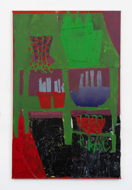 Florence Hutchings, The Green Plant Stand, 2020