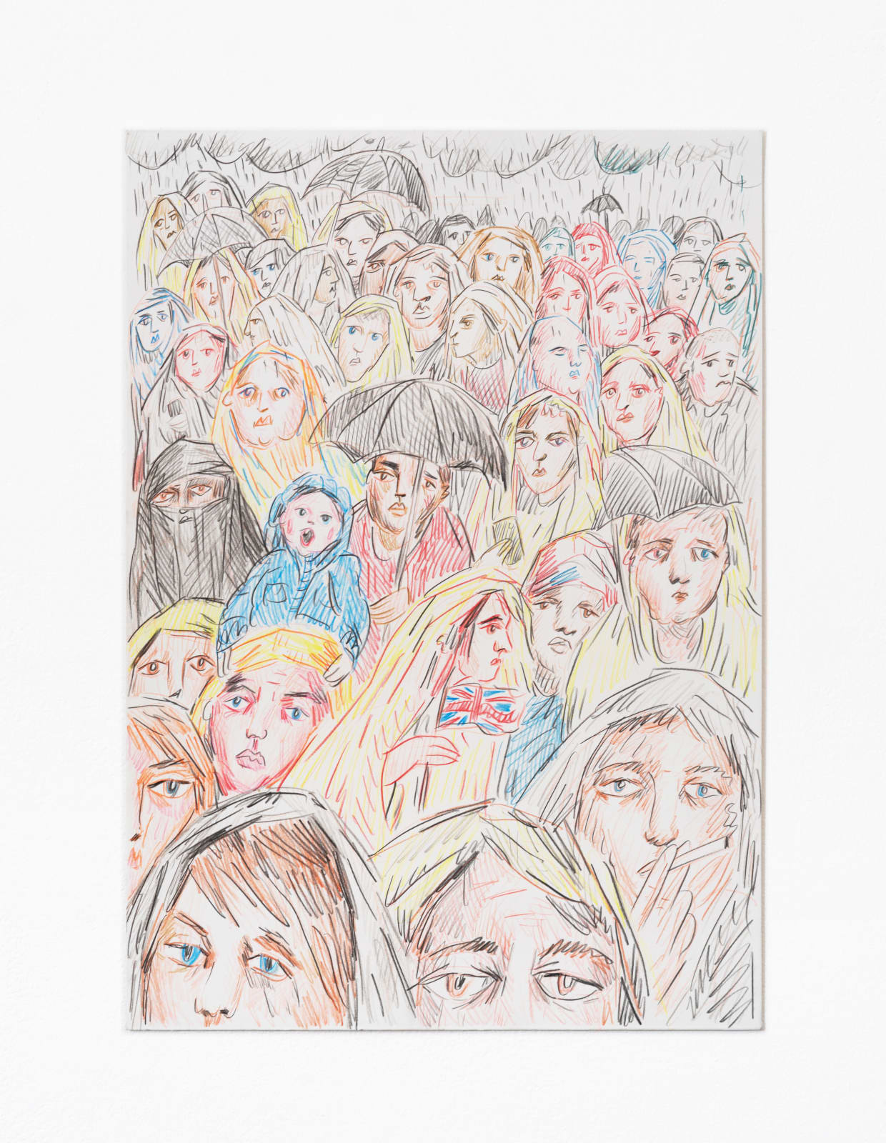 Dale Lewis, Rain Crowd , 2023