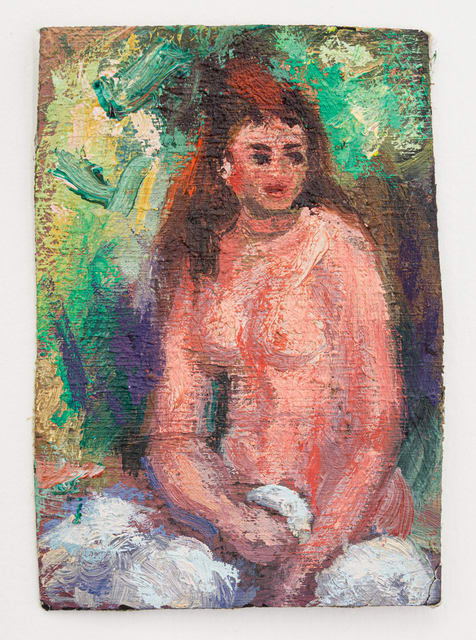 Jorge Diezma, Naked on the garden, 2019