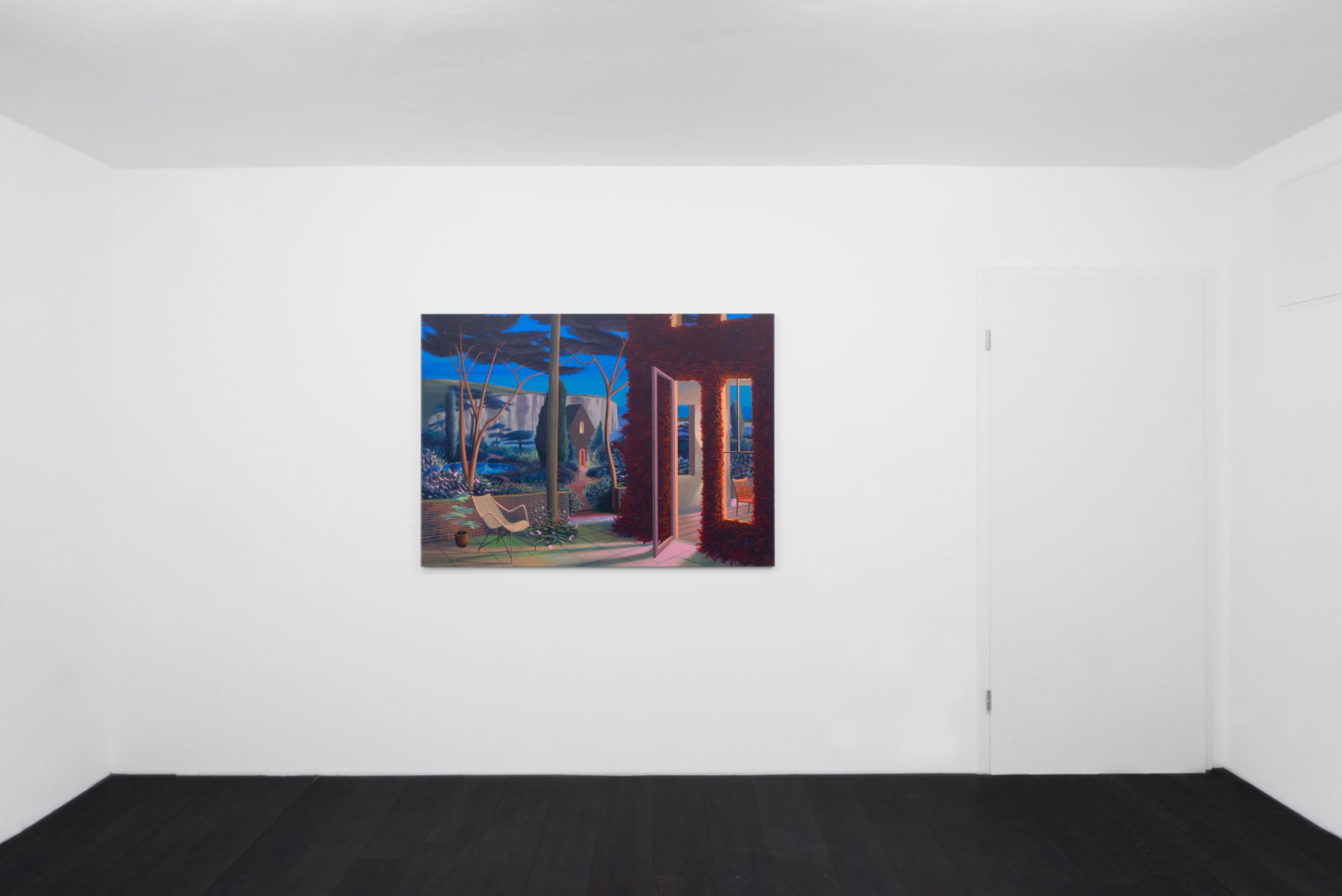 Alfie Caine, Garden on the Cliffs, 2021