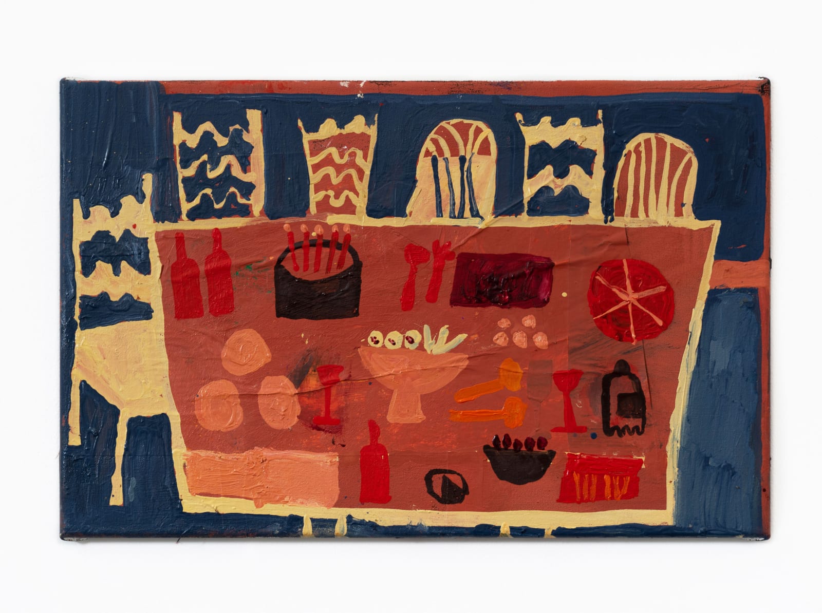 Florence Hutchings, Birthday Feast (Grey), 2023