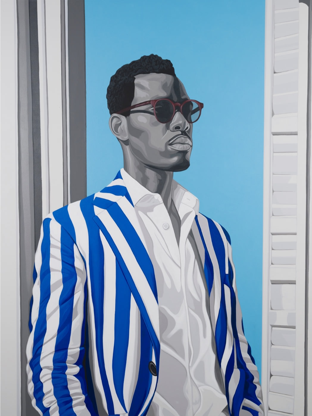 Benny Bing, Morning Blue, 2024