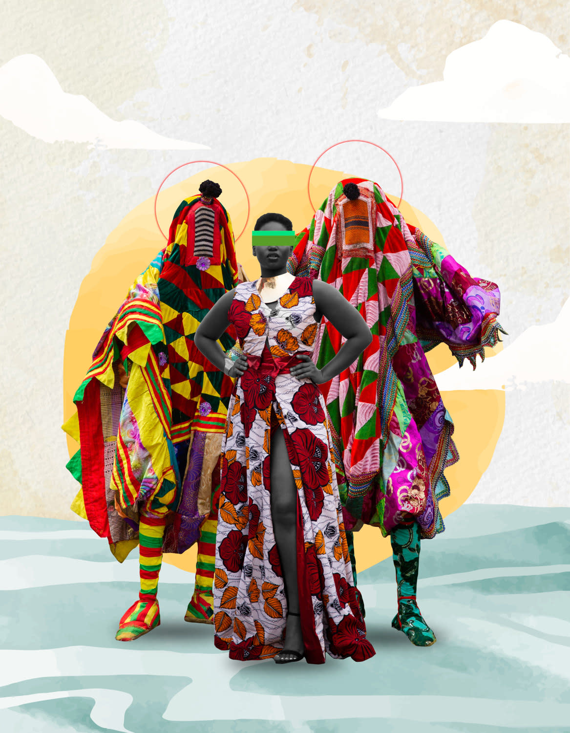 Adetona Omokanye, Untitled 7 (Spiritually Fashionable), 2021