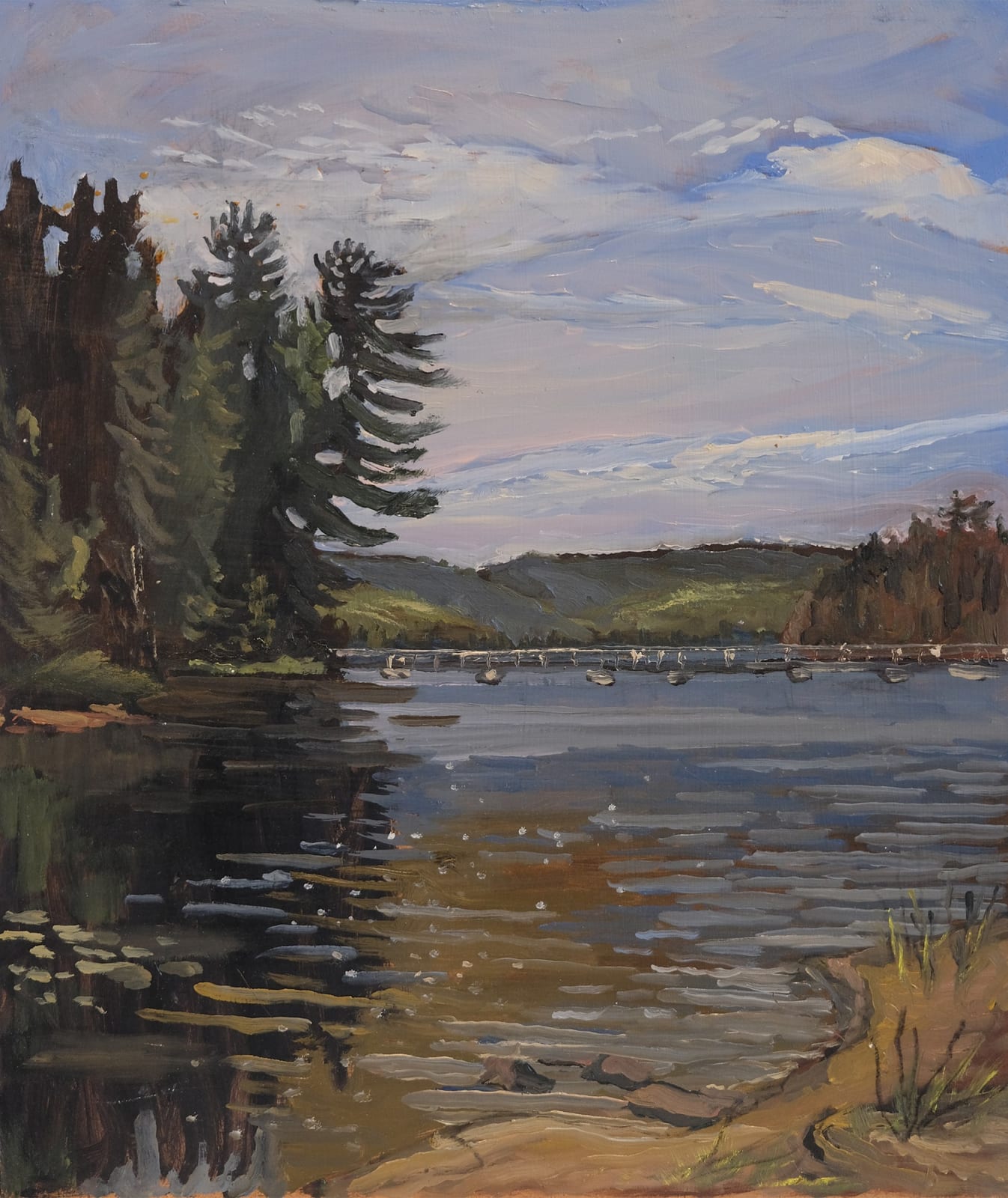 Chuck Beamish, Bantam Bay, Canoe Lake, 2023