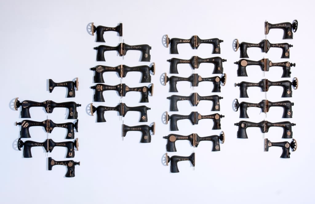 Badanna Zack, A Collection of Sewing Machines, 2017