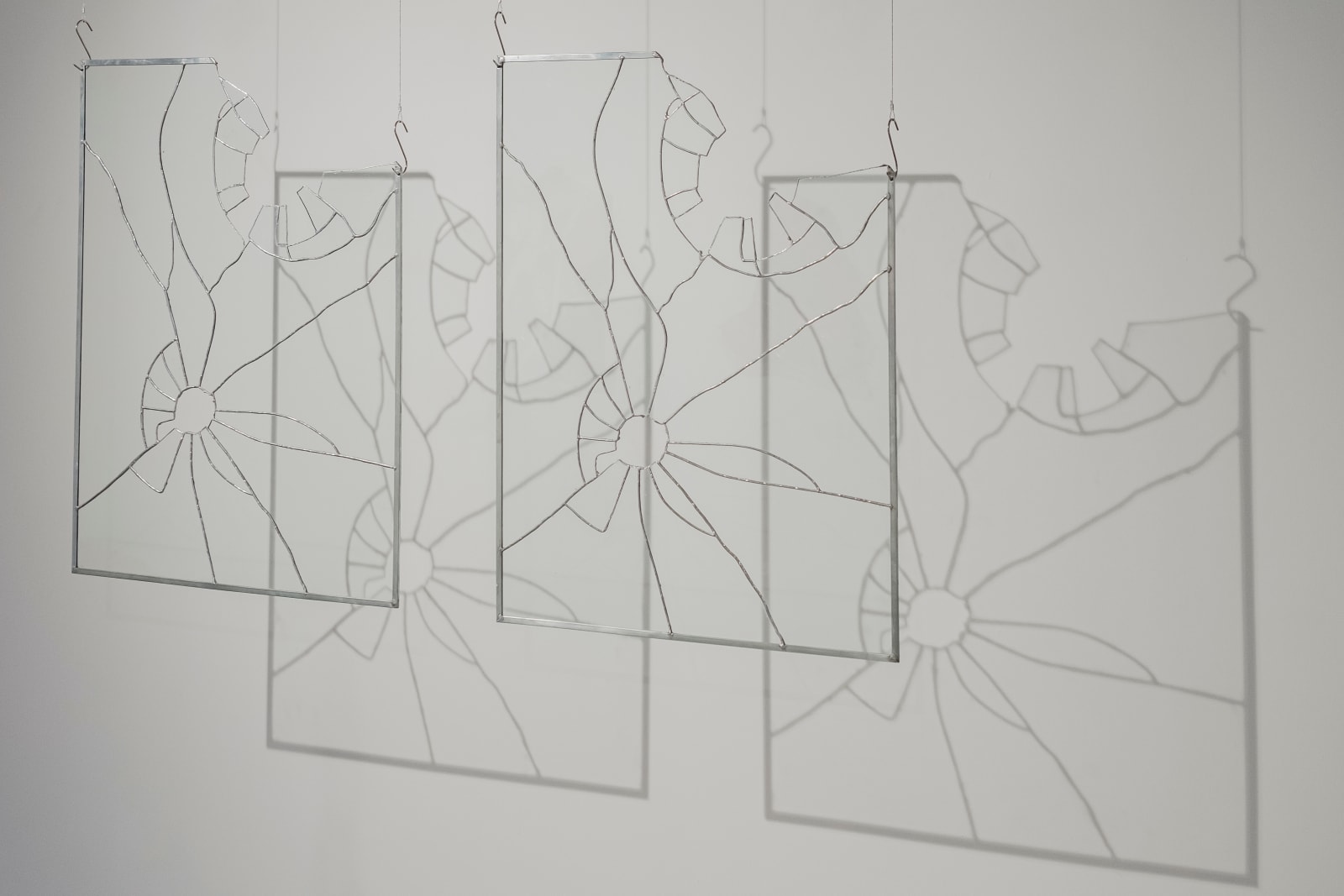 Ry Van Der Hout, twice broken glass, 2024