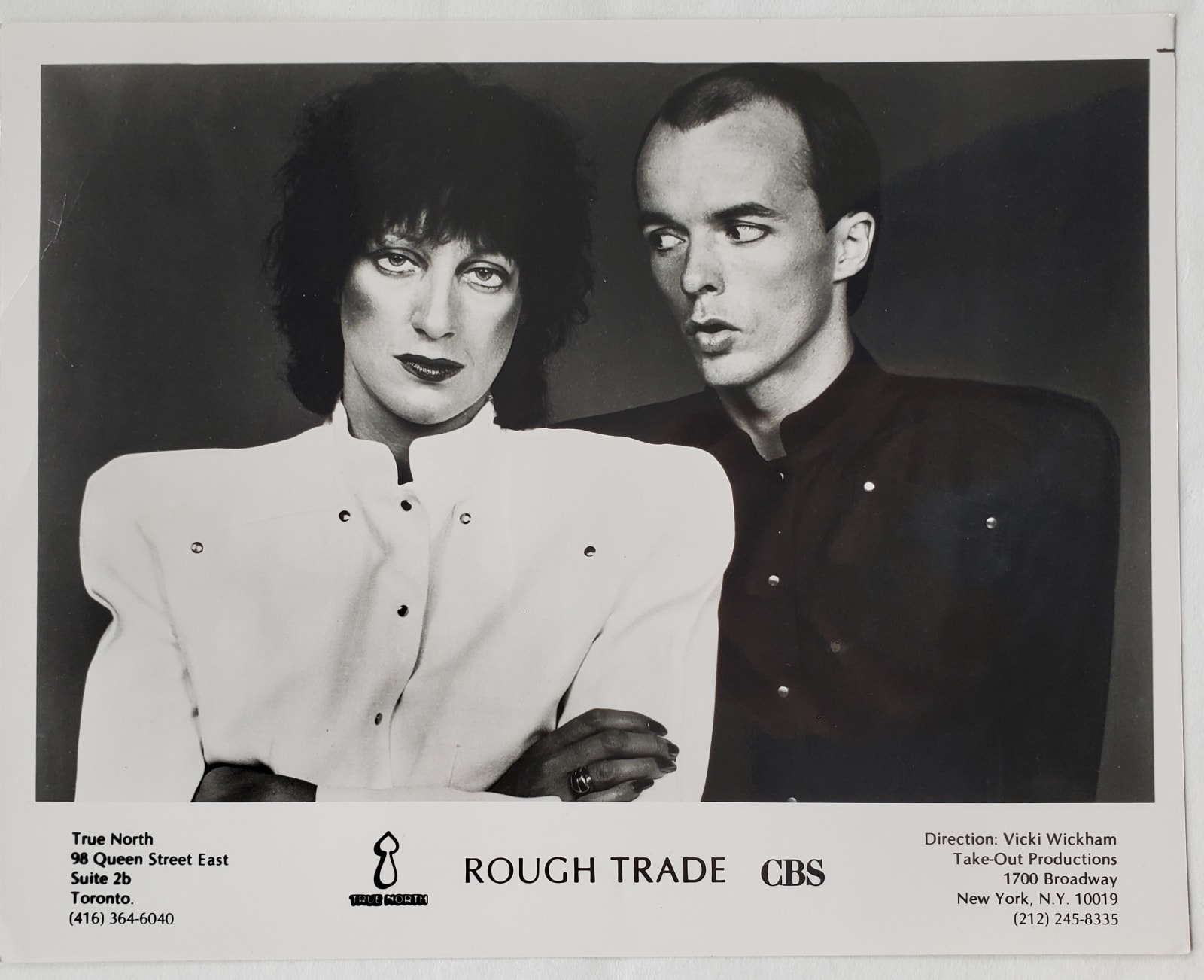 The Personal Collection of Carole Pope, Rough Trade - Promo Cards, 1980