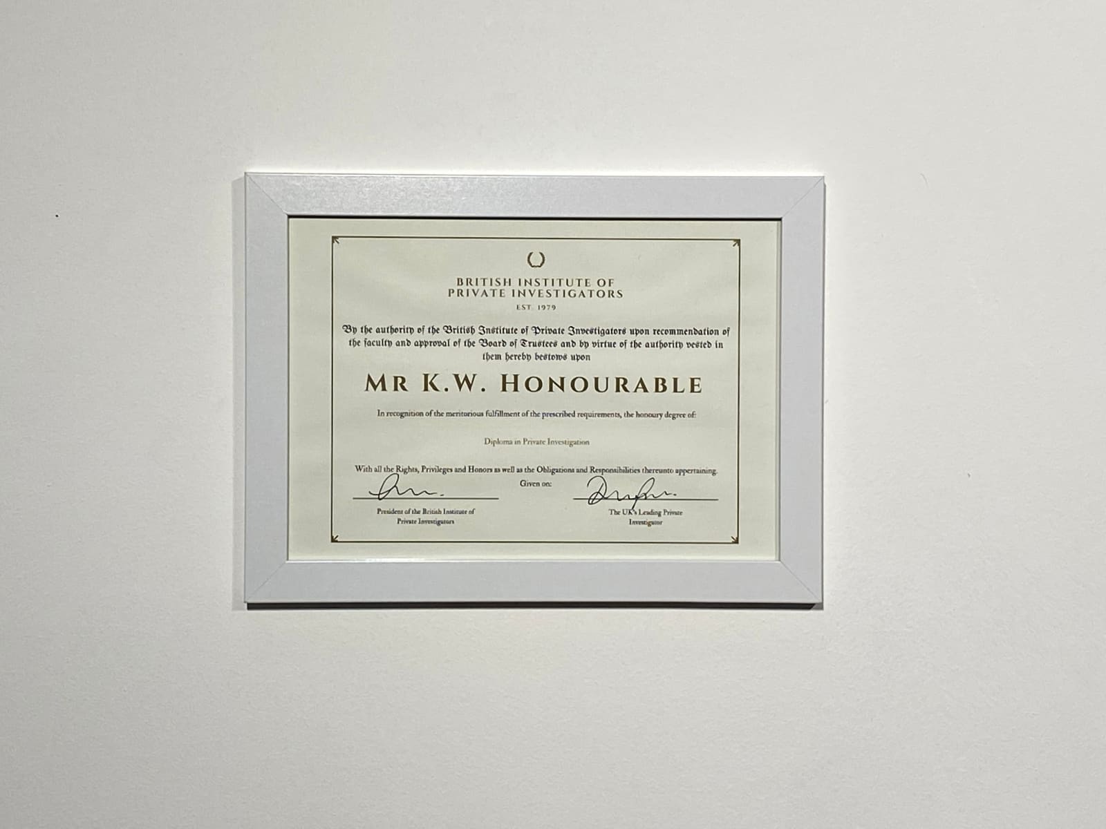 Kevin Harman, Mr Honourable, 2017