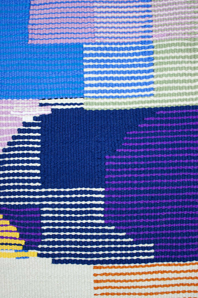 Lilah Fowler, 17921 small handwoven rug, 2016