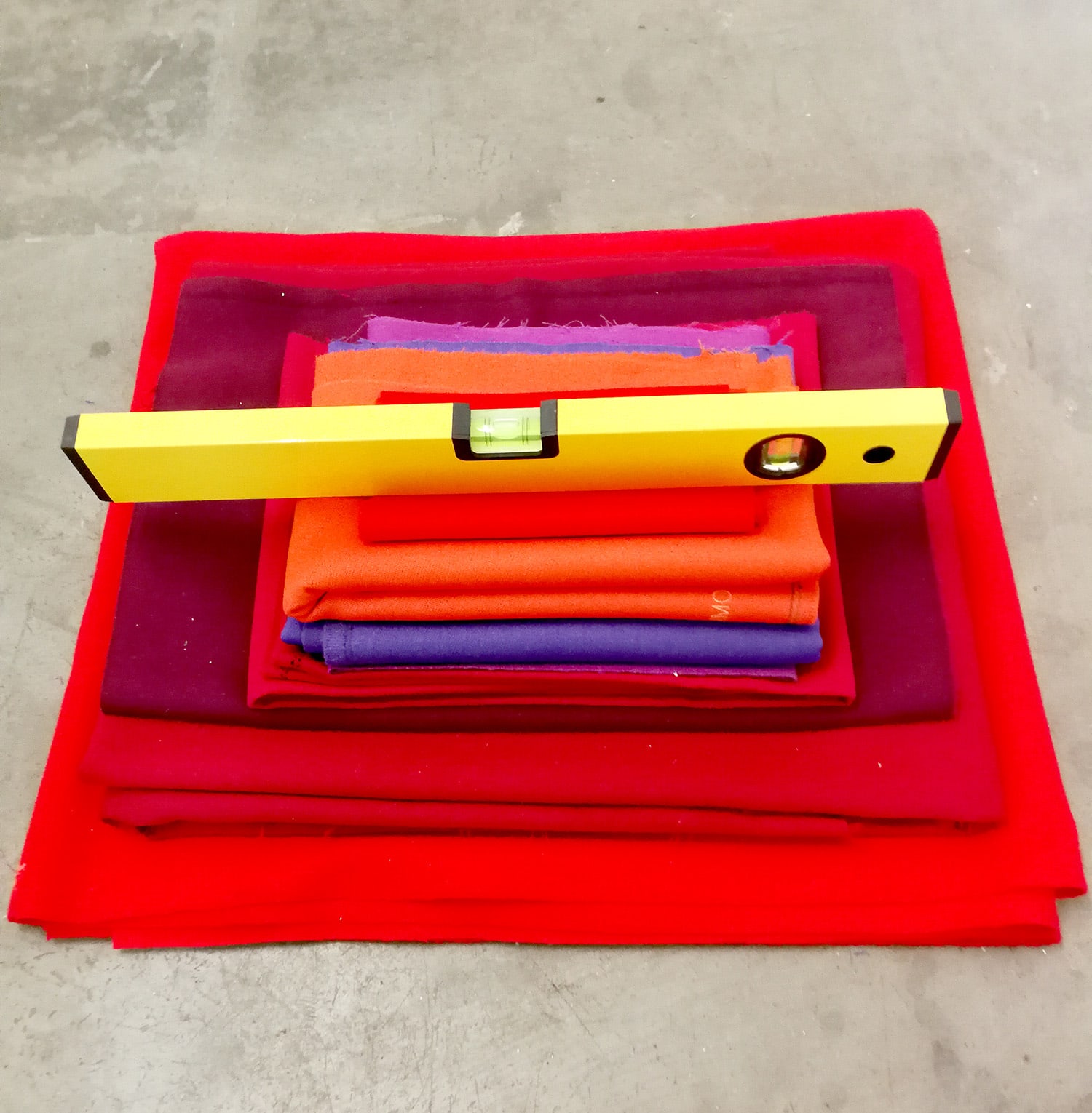 Laurence Vauthier, Niveau(x) de Rouge, 2018