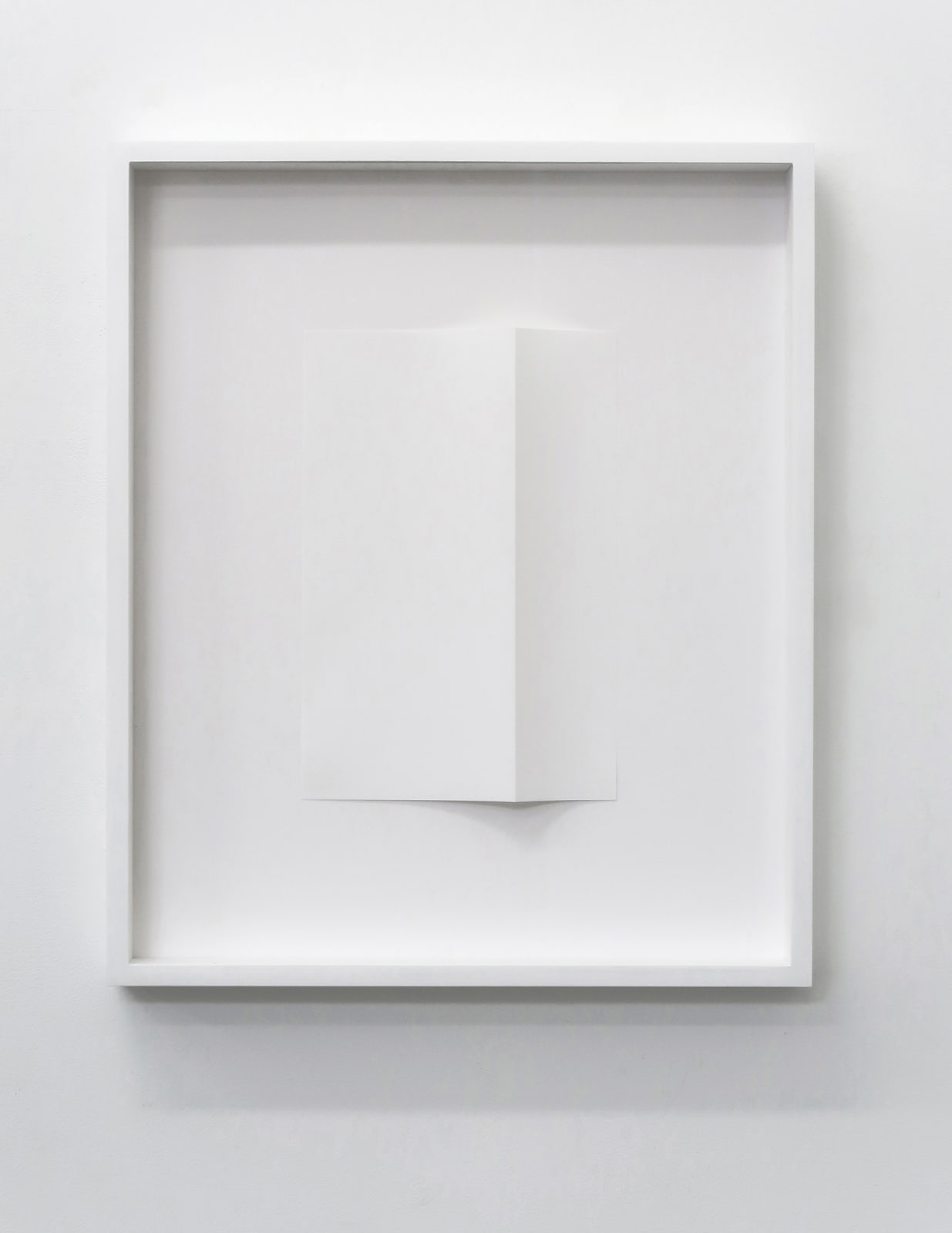 Cécile Dupaquier, Pli (vertical), 2020
