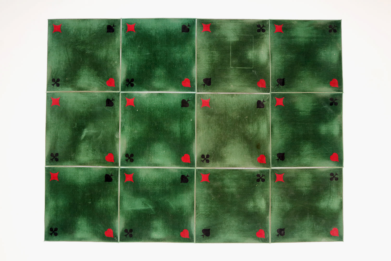 Laurence Vauthier, 12 tapis de bridge, 2017