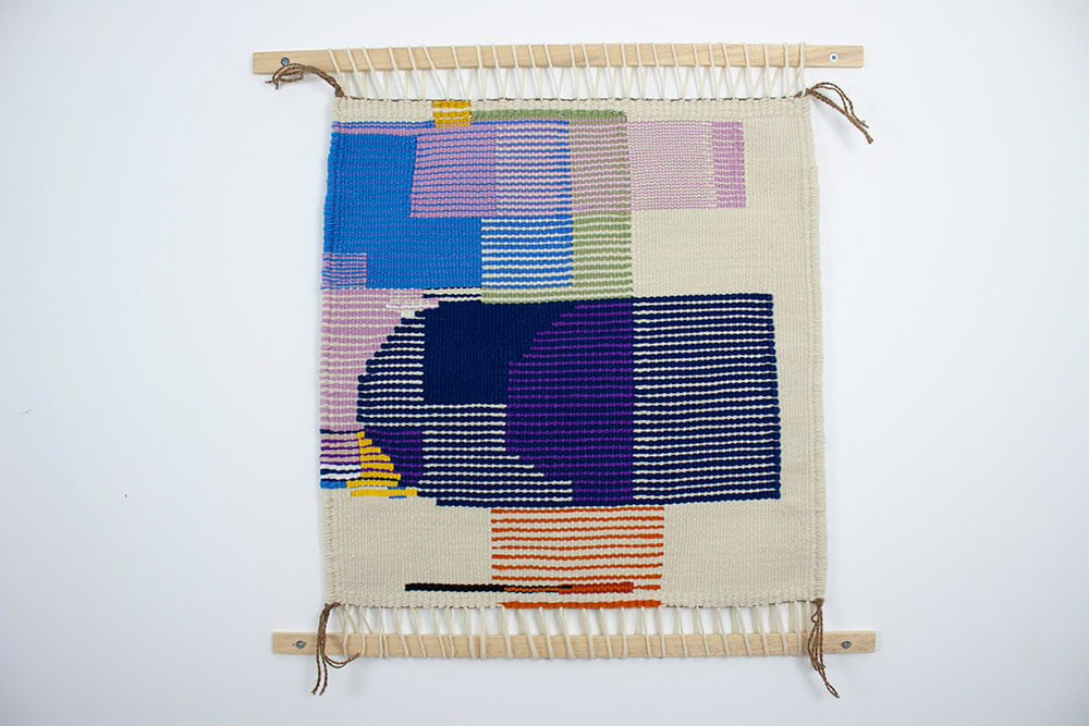 Lilah Fowler, 17921 small handwoven rug, 2016