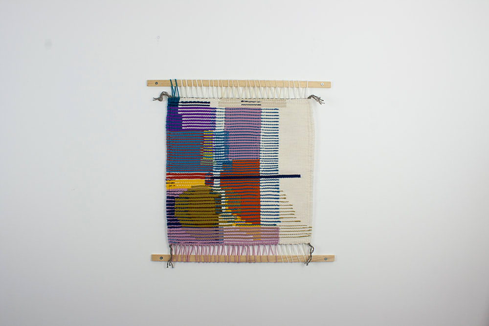 Lilah Fowler, 17933 small handwoven rug, 2020