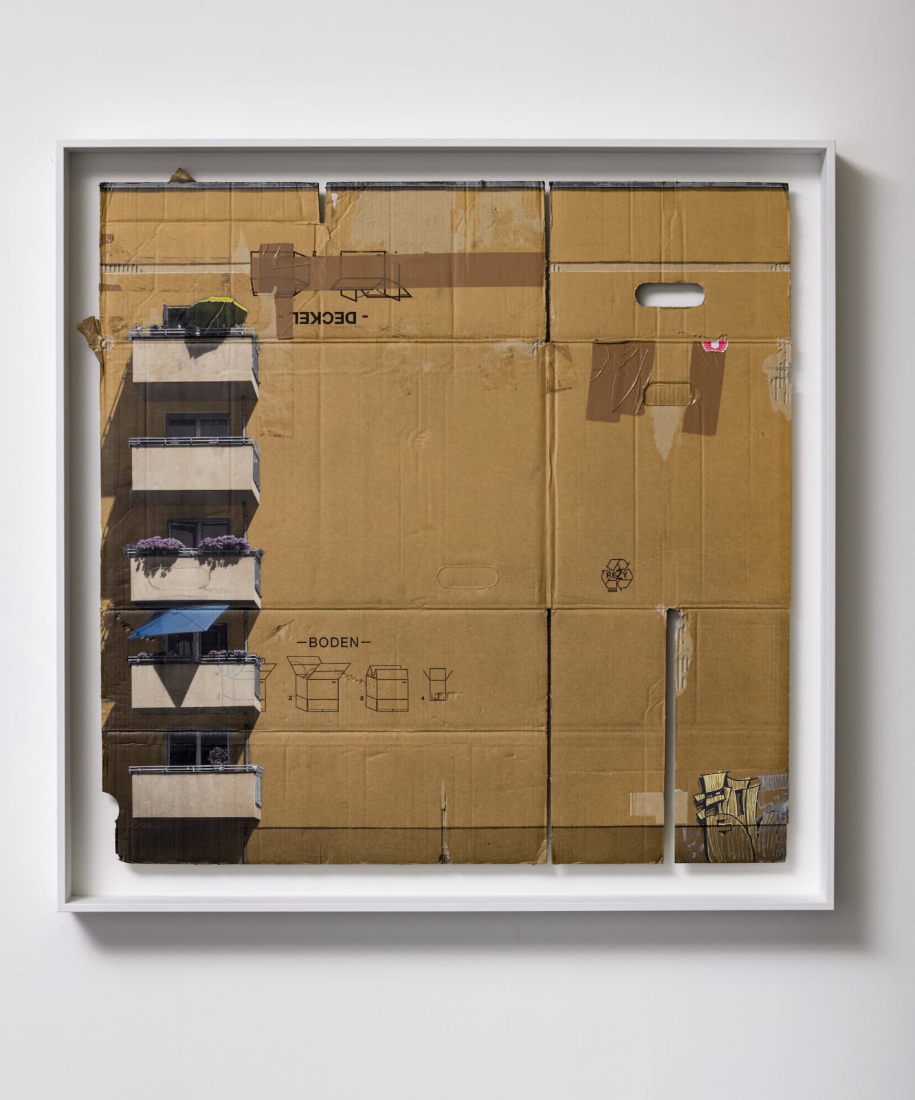 EVOL, Deckel, gekippt. (RGBalconies #1), 2021