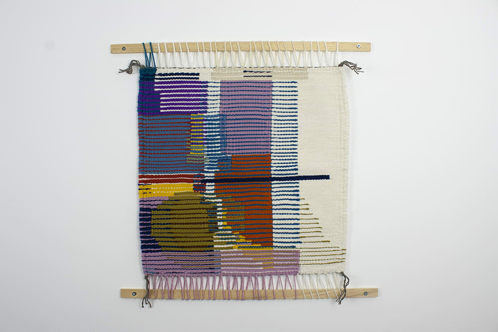 Lilah Fowler, 17933 small handwoven rug, 2020