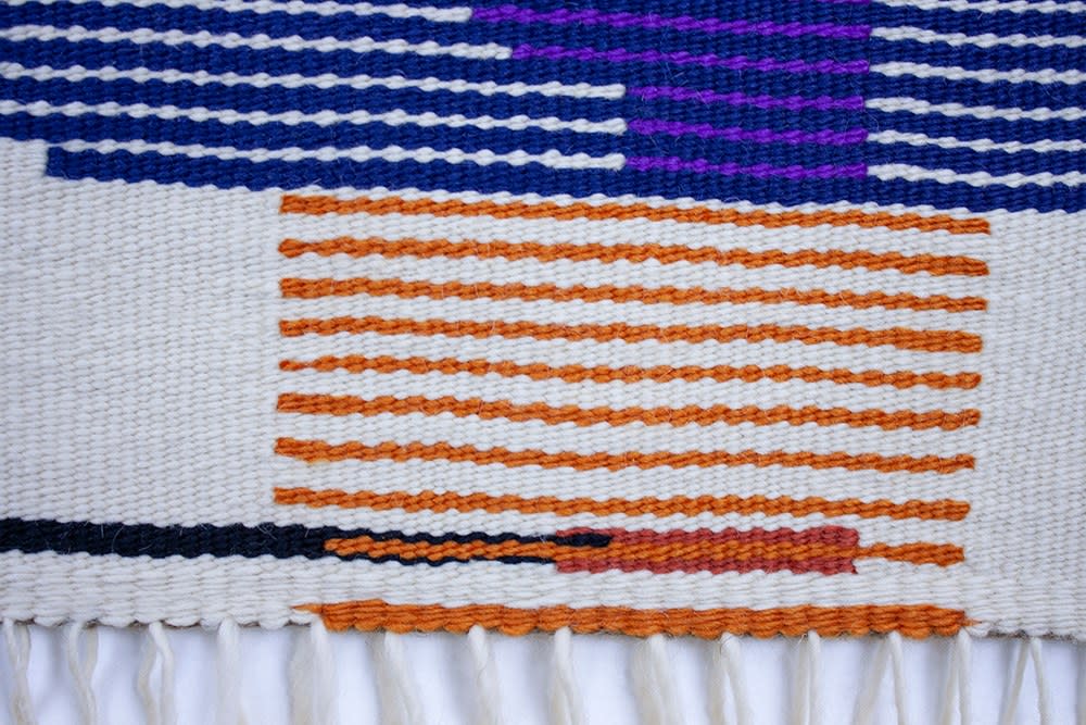 Lilah Fowler, 17921 small handwoven rug, 2016
