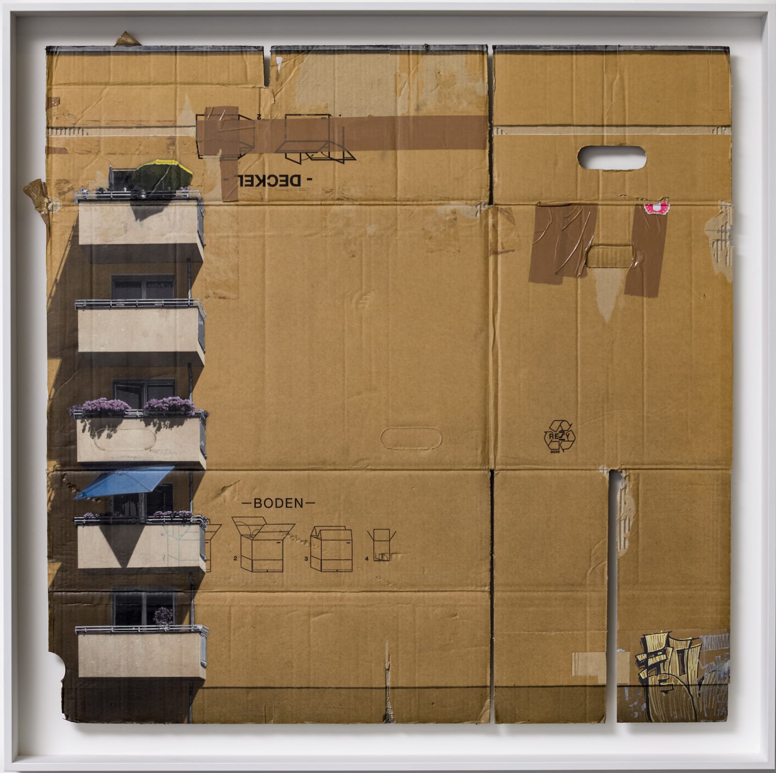 EVOL, Deckel, gekippt. (RGBalconies #1), 2021