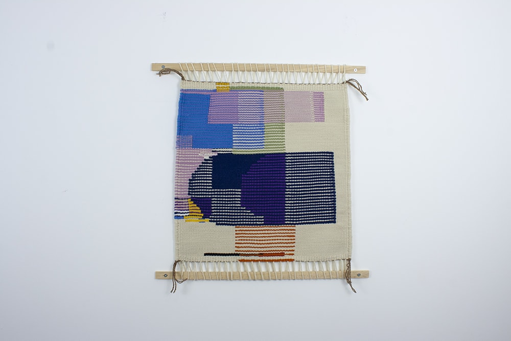 Lilah Fowler, 17921 small handwoven rug, 2016