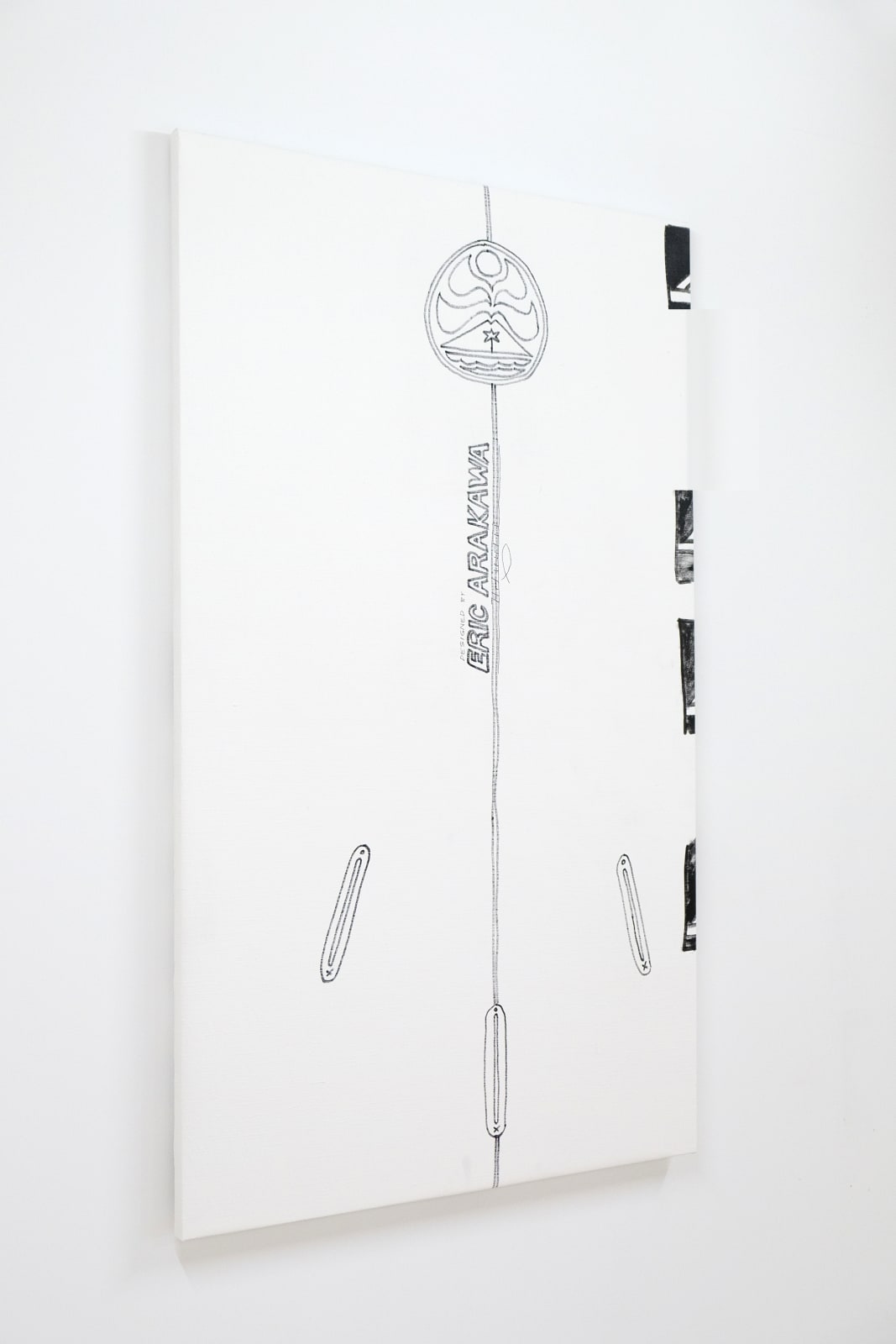 Olivier Renevret, Surfboard #1, 2020