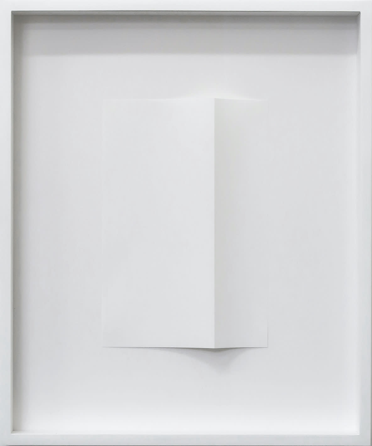 Cécile Dupaquier, Pli (vertical), 2020