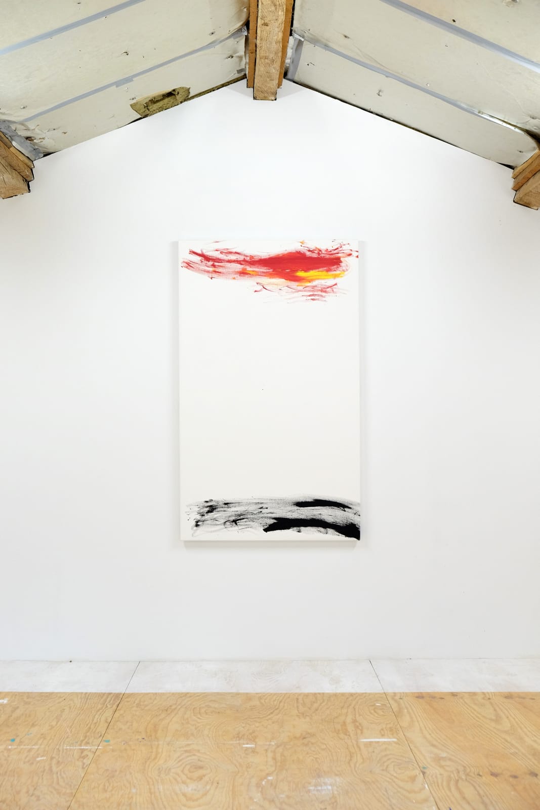 Olivier Renevret, Red sky & black earth, 2020