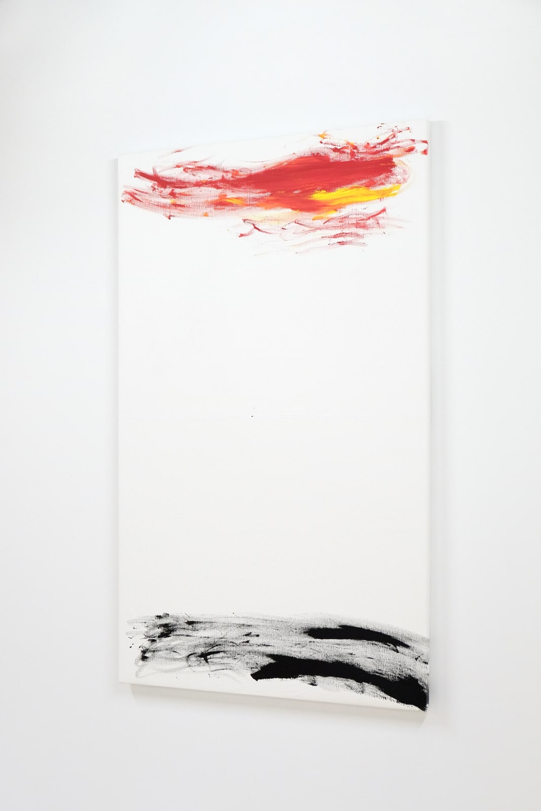 Olivier Renevret, Red sky & black earth, 2020